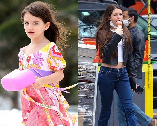 Same in puberty, Suri Cruise amp;#34;beatamp;#34; Angelina's daughter who was going to be transgender - 4