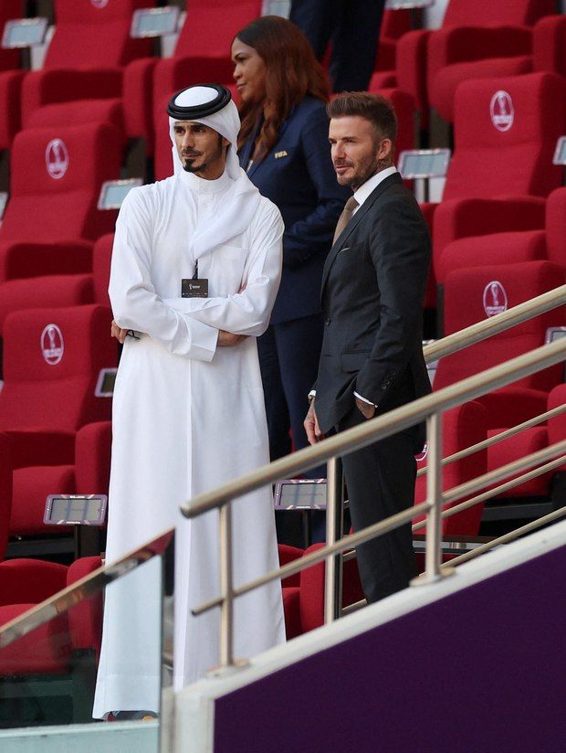 The Qatari princely brothers stormed the World Cup stage: The temperamental brother was married, the younger brother's age was a surprise - Photo 2.