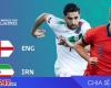 Watch England vs Iran live