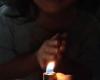 The truth is the clip of a girl blowing a lighter instead of a birthday cake